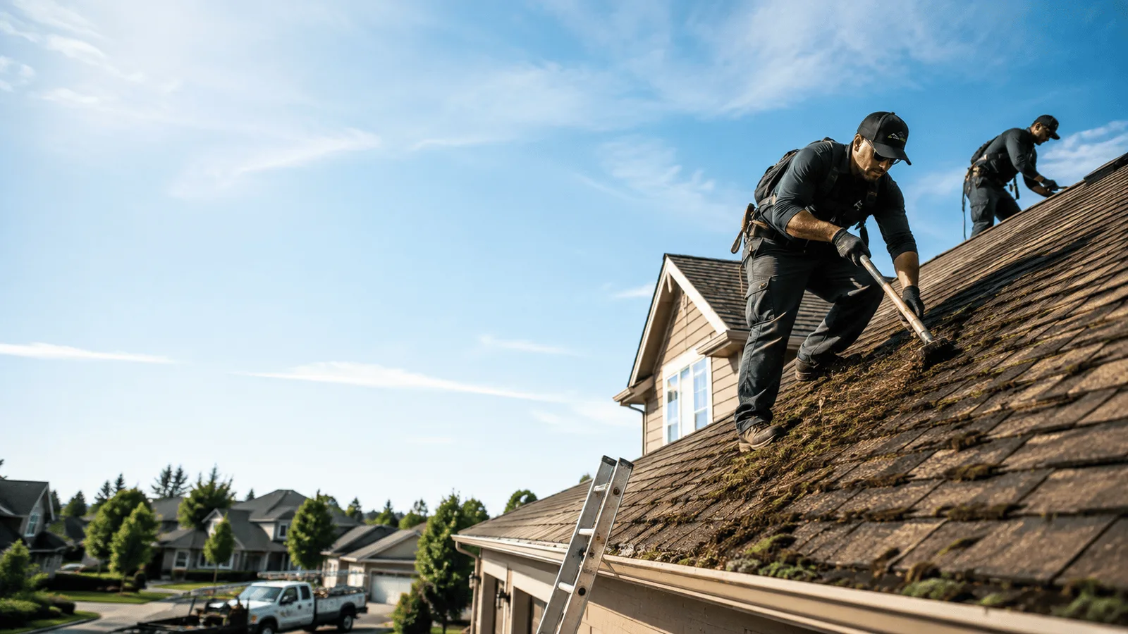 Roof Moss Removal in Bausman, PA near me